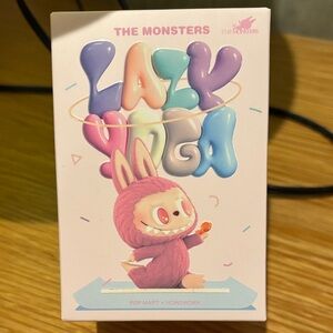 Authentic Pop Mart: The Monsters Labubu Lazy Yoga Figure - Stretch Out